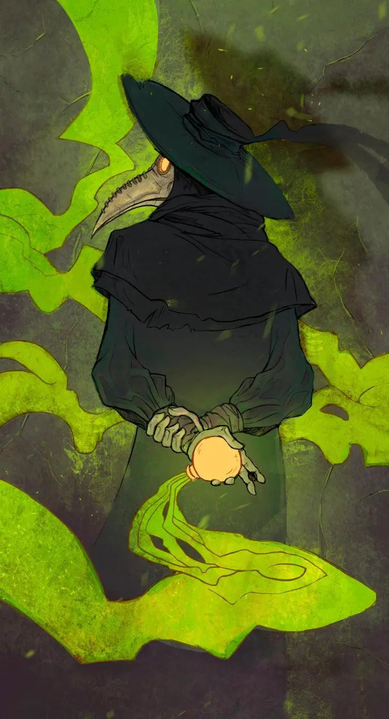 Slickhaven Beard Oil Plague Doctor 10 ml Gave - Skjeggolje - JK-Shop