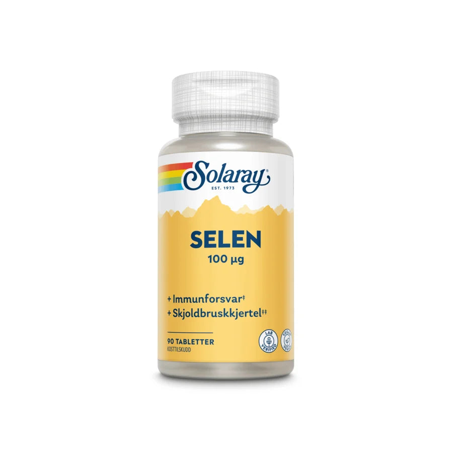 Solaray Selen 90 kpsl - Individuelle Aminosyrer - JK-Shop