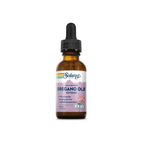 Solaray flytende oregano olje 30 ml - Mikronæringsstoffer - JK-Shop