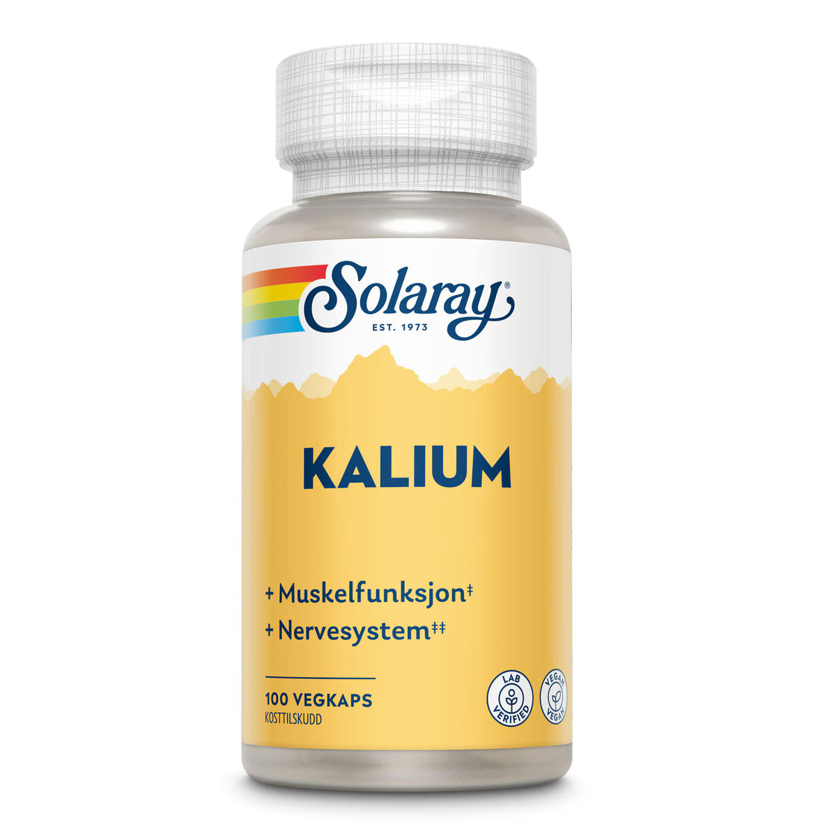 Solaray kalium 100 mg 100 kapsler - Mikronæringsstoffer - JK-Shop