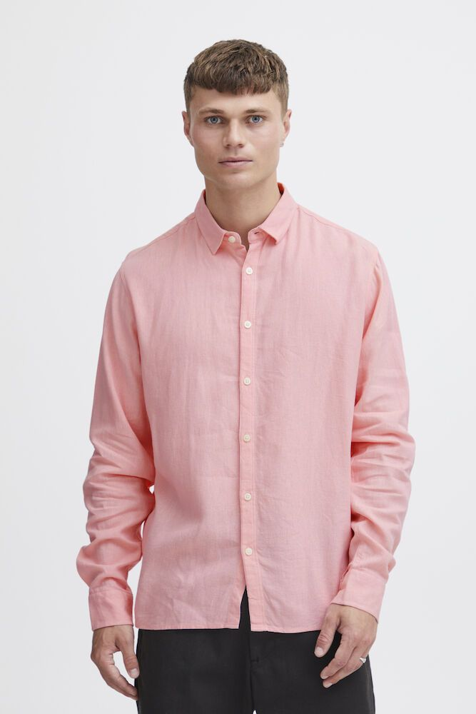 Solid, ENEA ALLAN LS Shirt, Regular Fit - Skjorter - JK-Shop