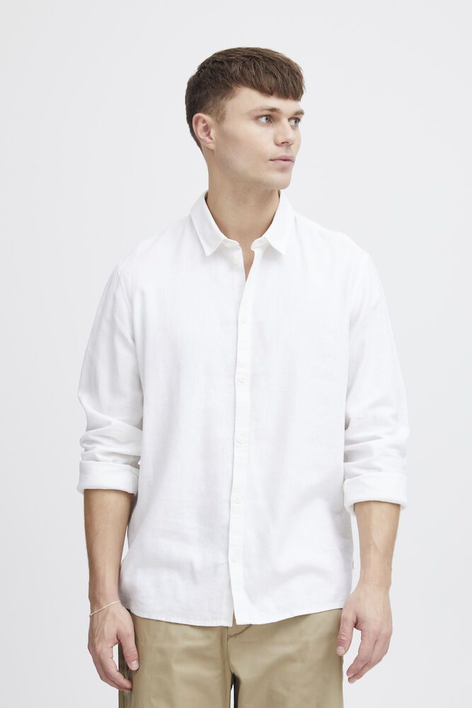 Solid, ENEA ALLAN LS Shirt, Regular Fit - Skjorter - JK-Shop