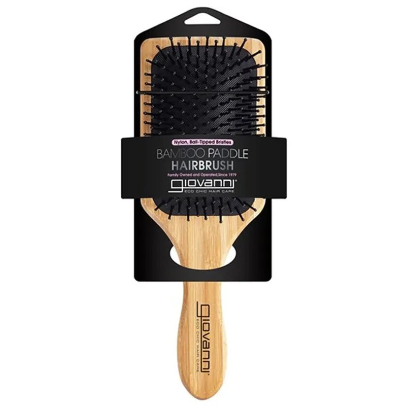 Solid, Giovanni Bamboo Paddle Hair Brush Hårbørste - Øvrige Børster - JK-Shop
