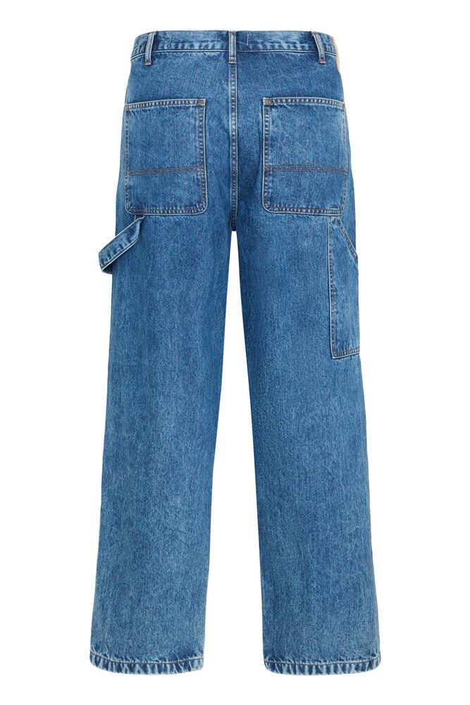 Solid Mason Carpenter jeans loose fit på modell