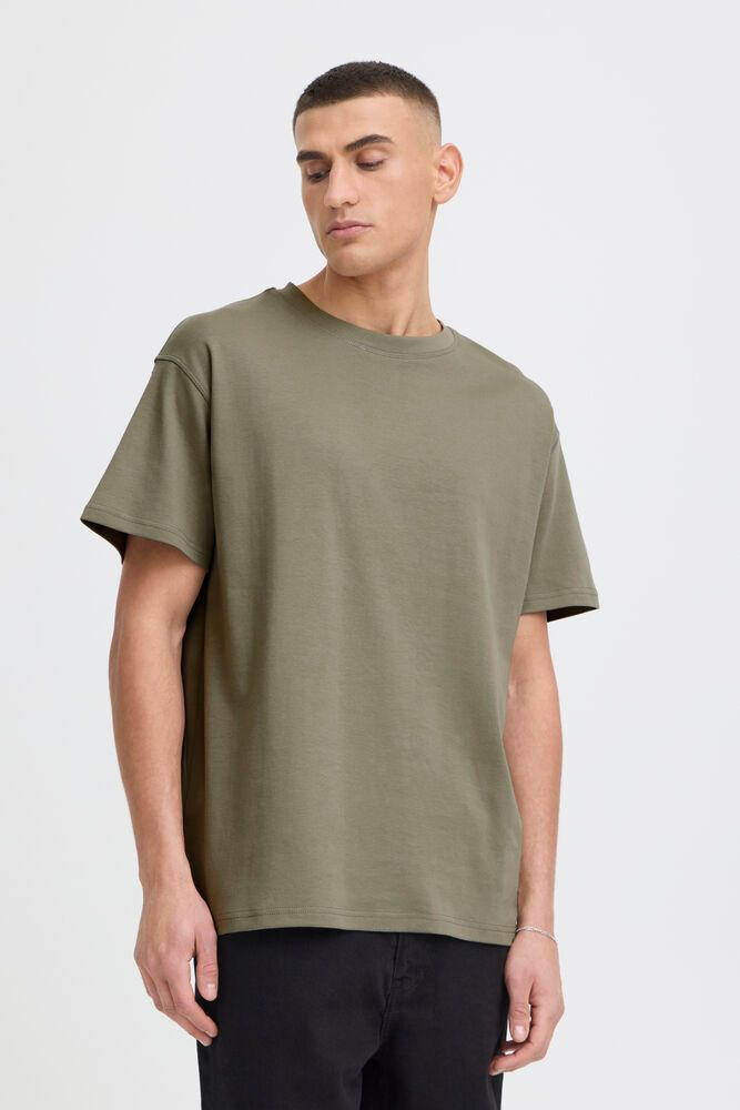 Solid, SDDANTON Knit T Shirt, Box Fit - T-skjorter - JK-Shop