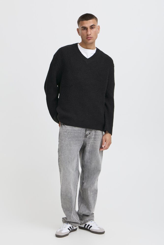 Solid SYLVAN, True Black - Strikk - JK-Shop