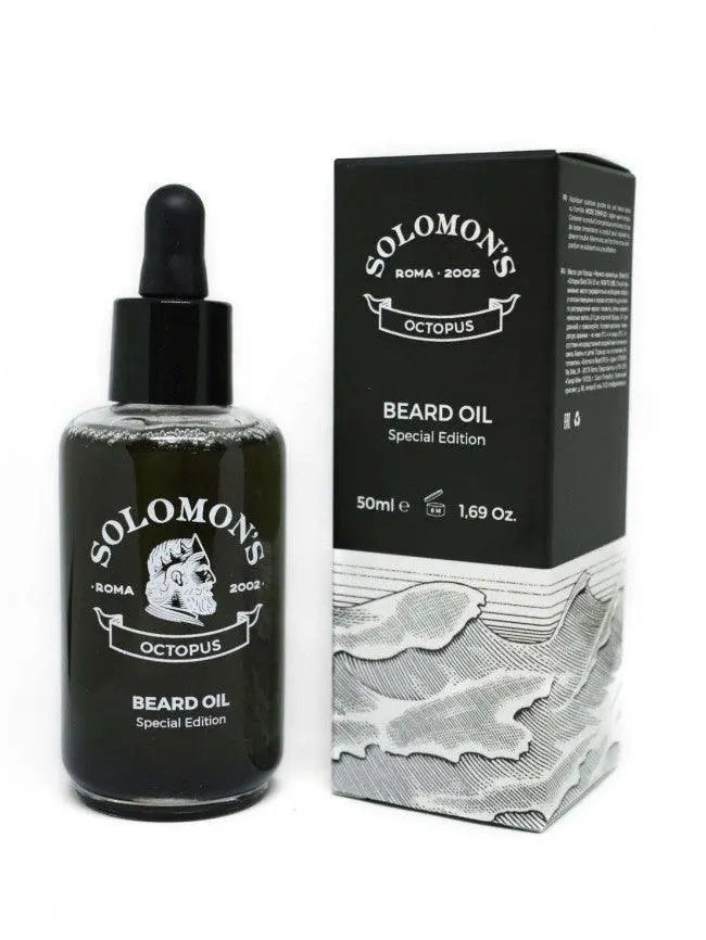 Solomon's Beard Oil Special Edition Octopus 50 ml-Skjeggolje-JKSHOP