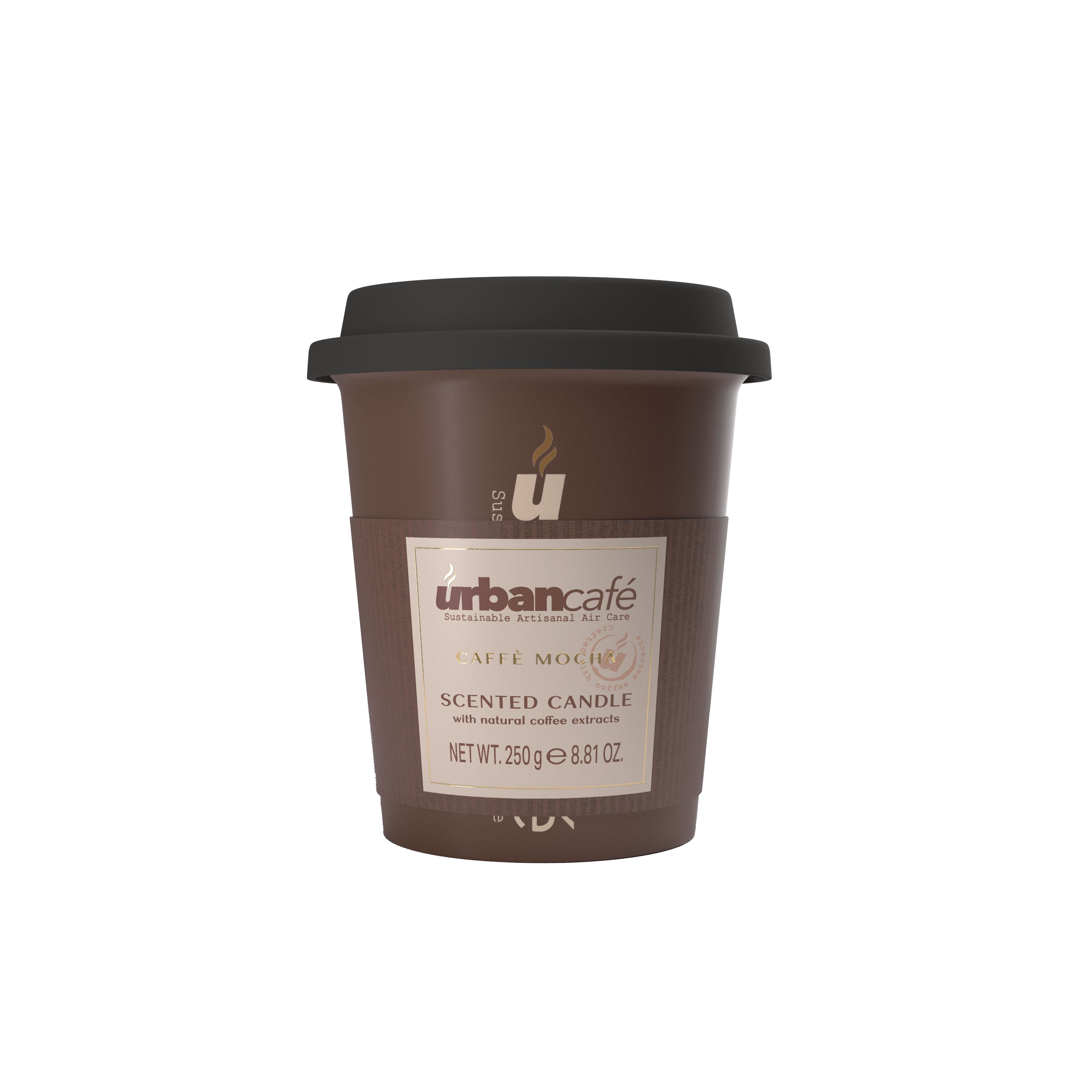 Somerset Urban Café Range Ceramic Candle 250g & Coffe Mug - 2 dufter - Duftlys - JK-Shop