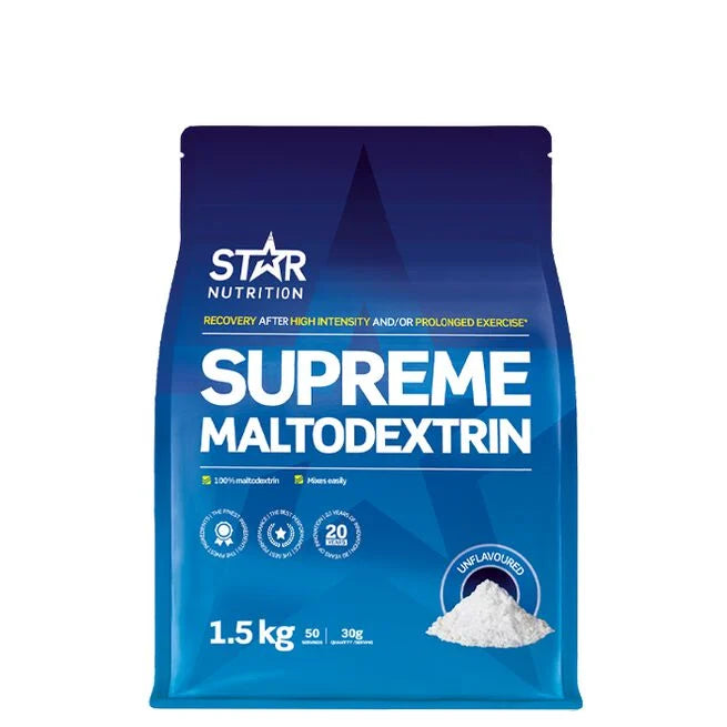 Supreme Maltodekstrin Sportsdrikk-pulver 1,5 kg - Raske Karbohydrater - JK-Shop