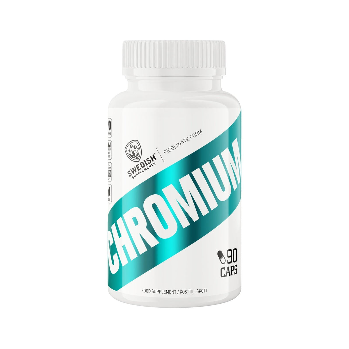Swedish Supplements Chromium, 90 kapsler - Mikronæringsstoffer - JK-Shop