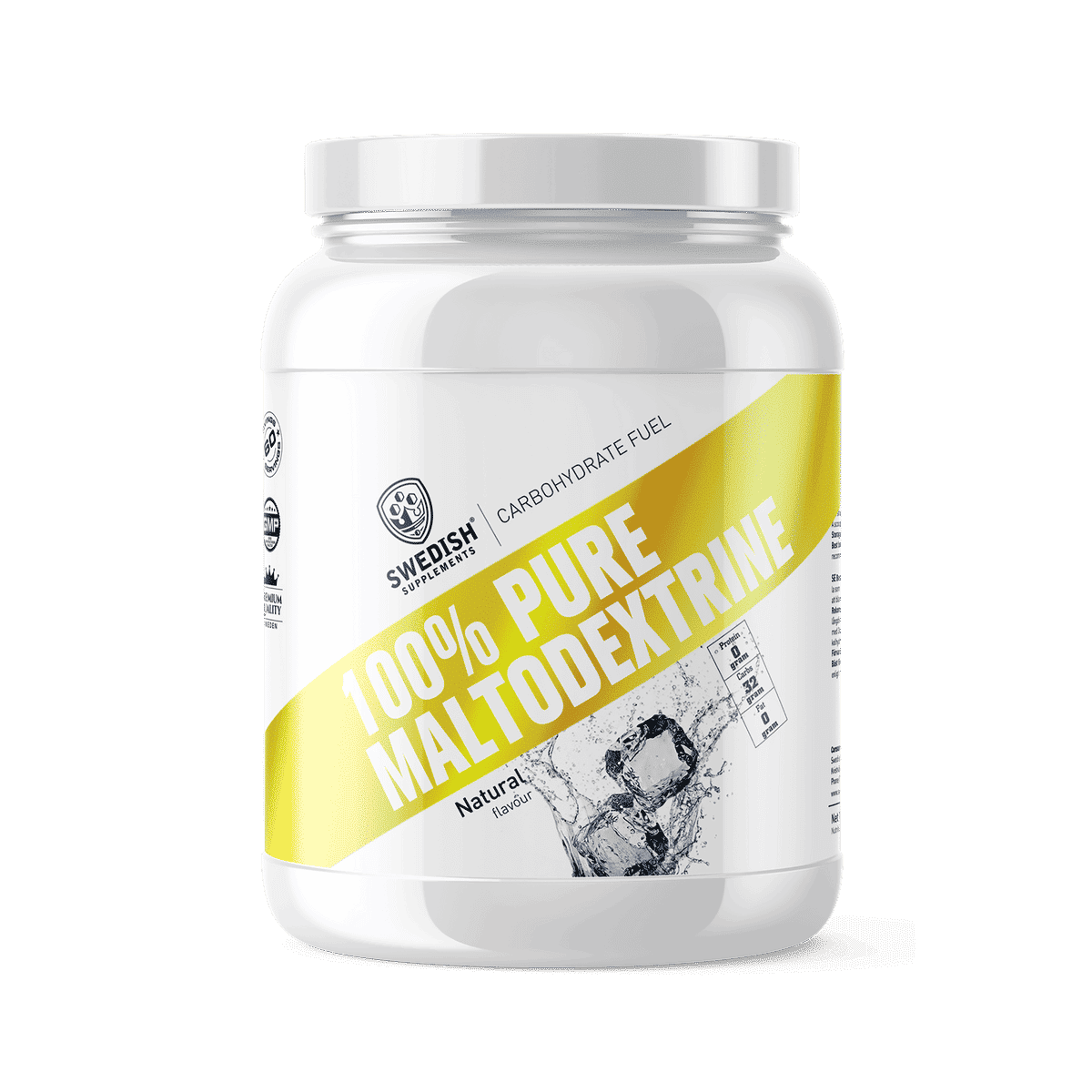 Swedish Supplements Pure Maltodextrine, 3 kg - Raske Karbohydrater - JK-Shop