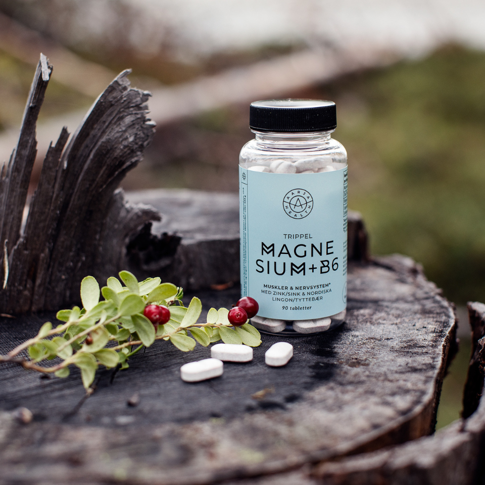 TRIPPEL MAGNESIUM & B6 - Vitaminer og kosttilskudd - JK-Shop