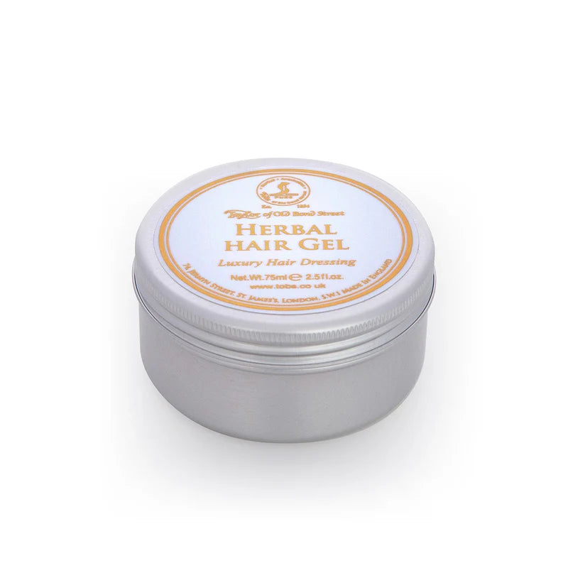 Taylor of Old Bond Street Herbal Hair Gel Tin 75ml - Gel - JK-Shop