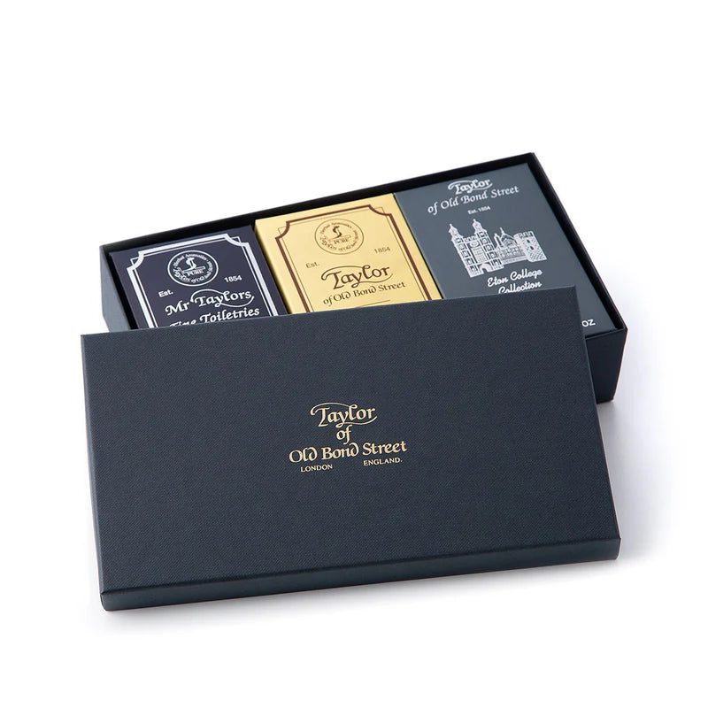 Taylor of Old Bond Street Mixed Bath Soap Gift Box - Hånd - og kroppssåpe - JK-Shop