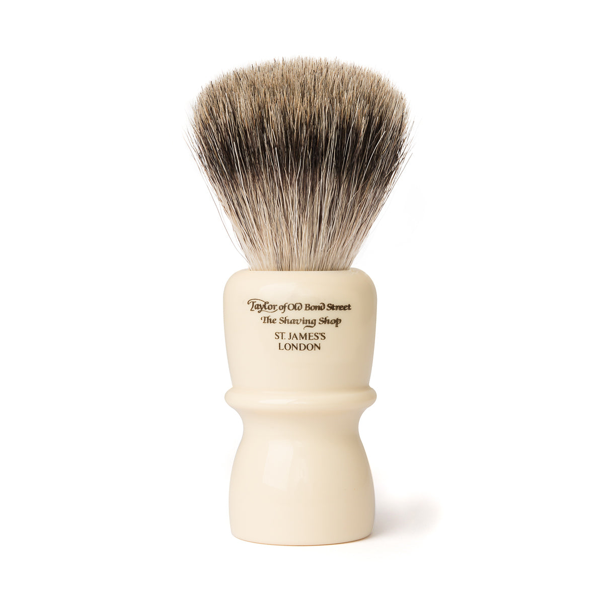 Taylor of Old Bond Street Pure Badger Shaving Brush 28 mm Ivory - Barberkost - JK-Shop