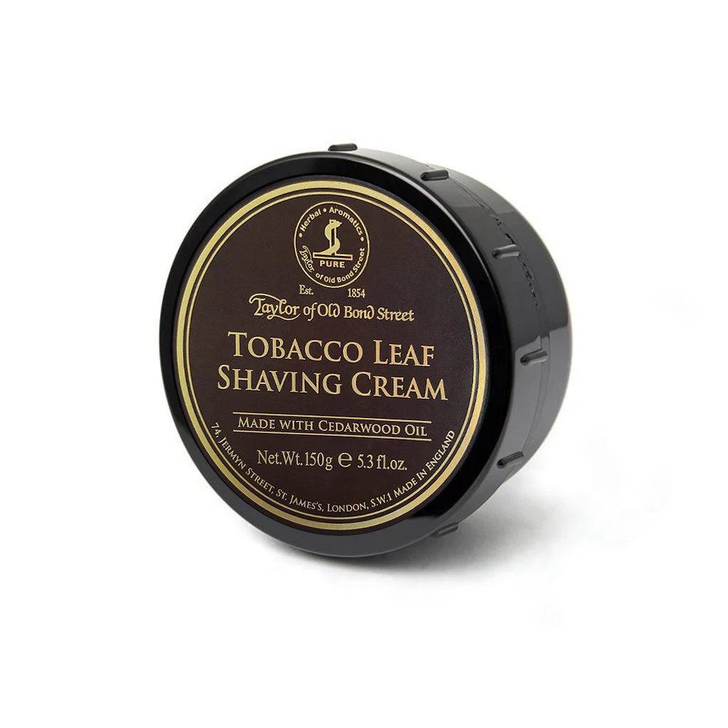 Taylor of old Bond Street, Tobacco Leaf Shaving Cream Bowl-Barberkrem-JKSHOP