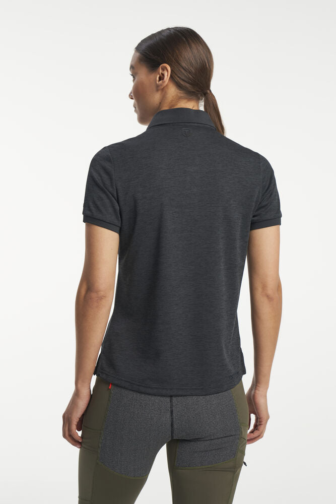 Tenson Txlite Melange Polo Woman - Pikéskjorte - JK-Shop