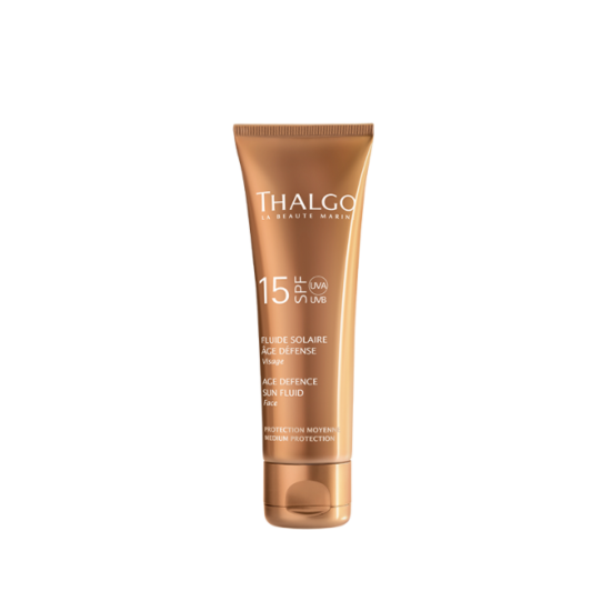 Thalgo SPF15 Age Defence Sun Fluid - Solkrem - JK-Shop