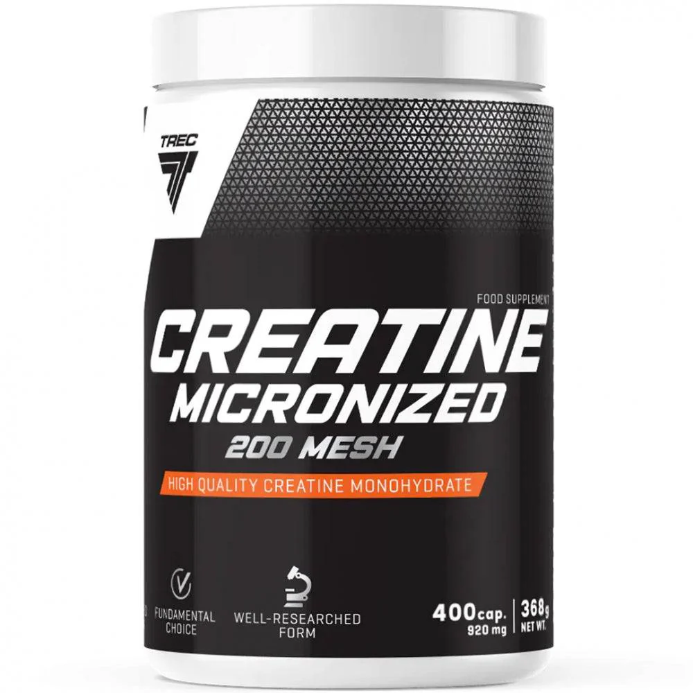 Trec Creatine Micronized 200mesh, 400 caps - Kreatin monohydrat - JK-Shop