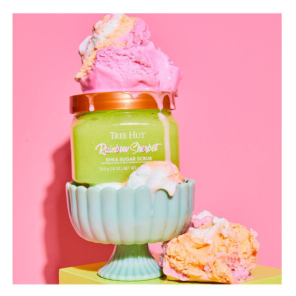 Tree Hut Shea Sugar Scrub- Rainbow Sherbert - Eksfoliering - JK-Shop