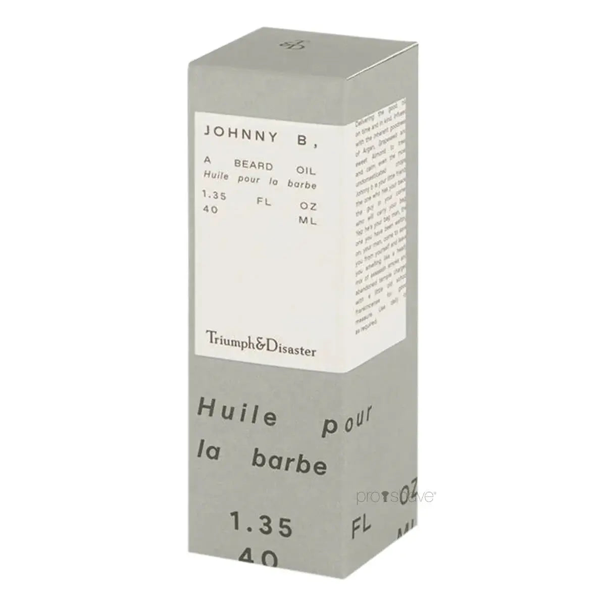 Triumph & Disaster, Johnny B Beard Oil-Skjeggolje-JKSHOP