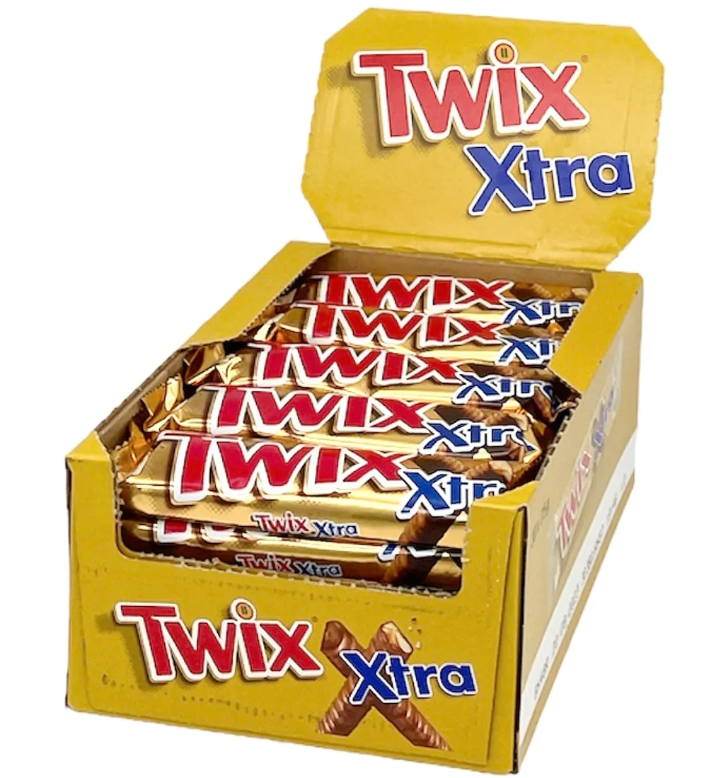 Twix Extra 75g (30stk) - Snacks & godteri - JK-Shop