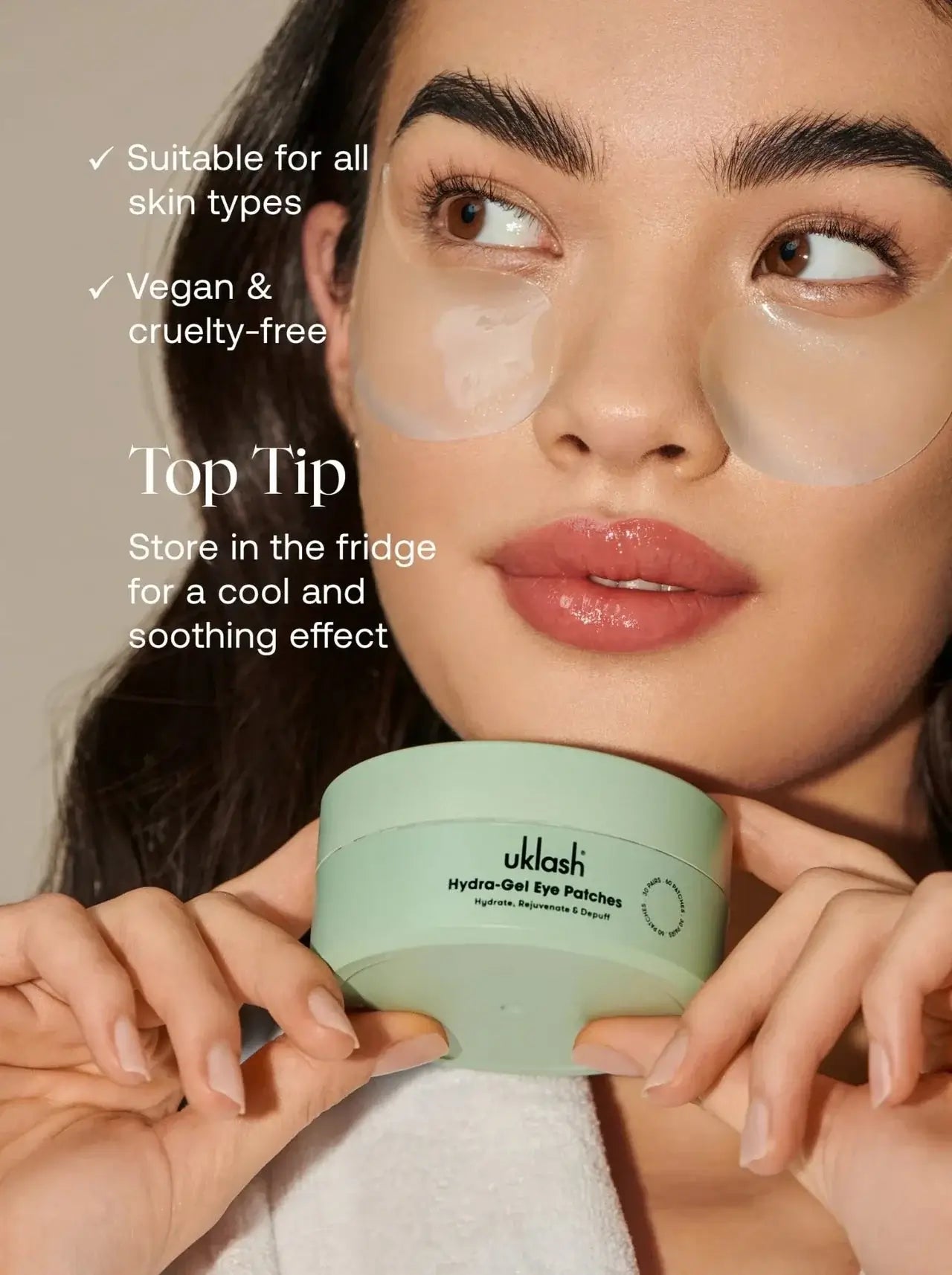 UKLASH, Hydra-Gel Eye Patches-Øyemaske-JKSHOP