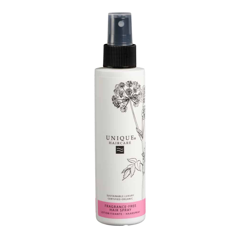 UNIQUE BEAUTY Fragrance Free Hair Spray 150ml - Hårspray - JK-Shop