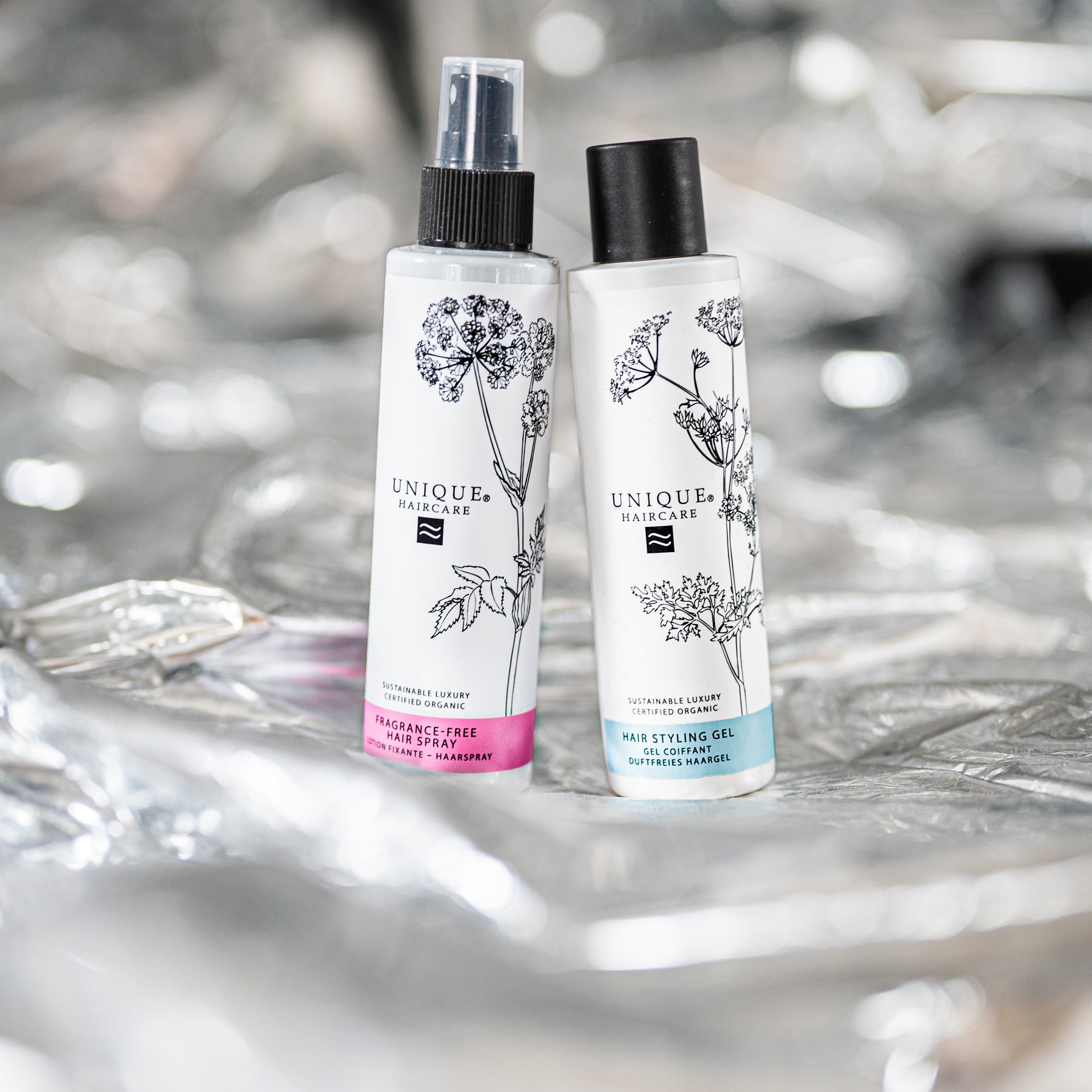 UNIQUE BEAUTY Fragrance Free Hair Spray 150ml - Hårspray - JK-Shop