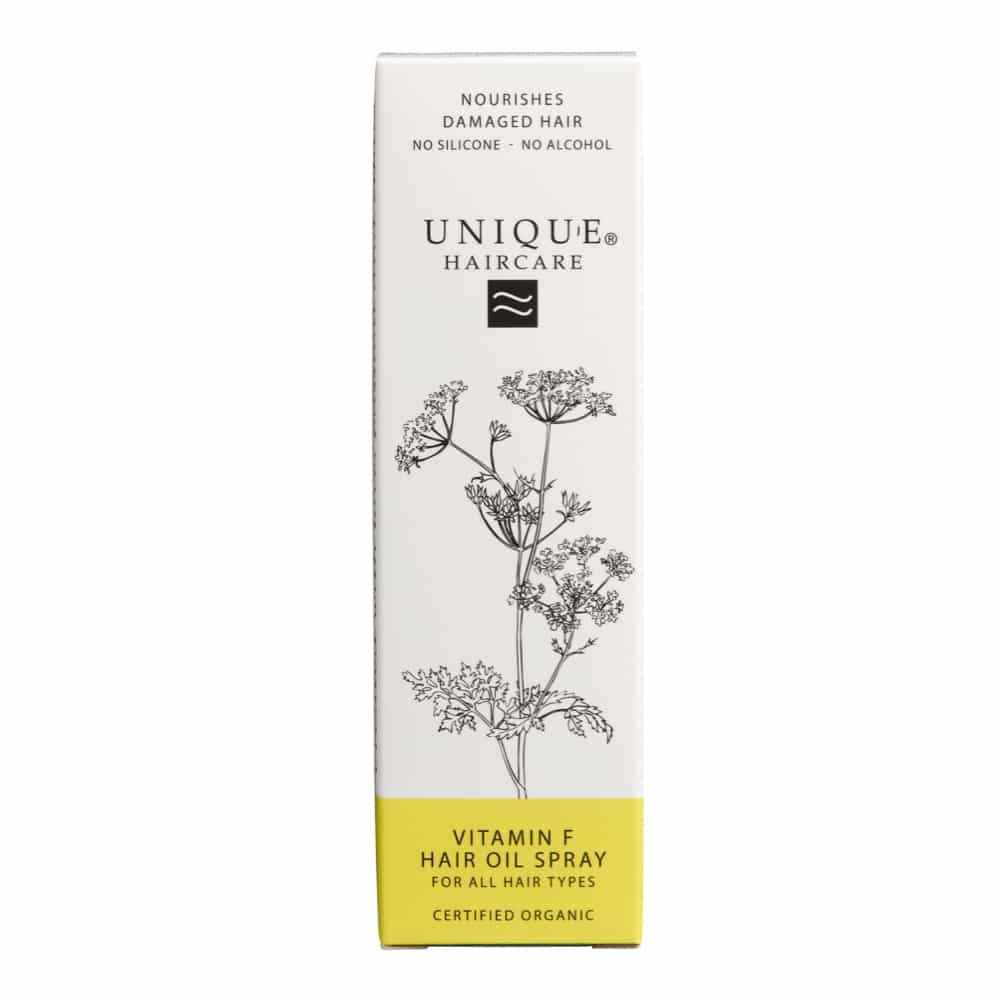UNIQUE BEAUTY Vitamin F Hair Oil Spray 30ml - Hårspray - JK-Shop