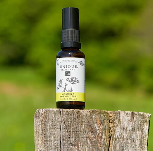 UNIQUE BEAUTY Vitamin F Hair Oil Spray 30ml - Hårspray - JK-Shop