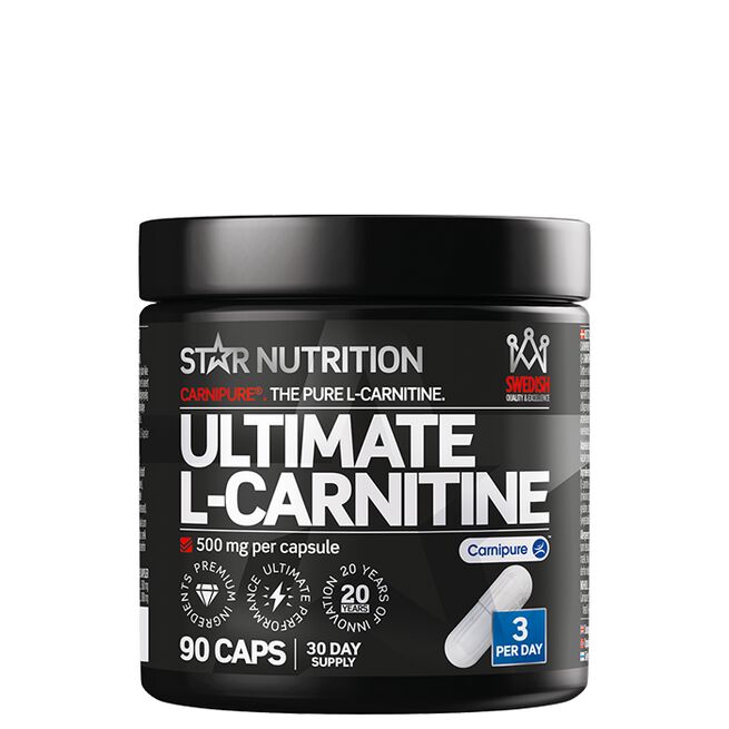 Ultimate L-Carnitine Fettforbrenner 90 kapsler - L-Carnitine - JK-Shop