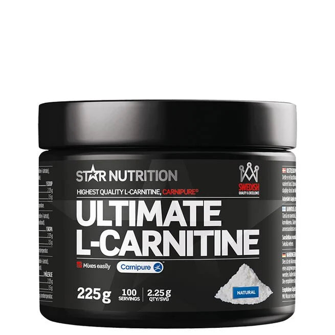 Ultimate L-Karnitin Powder 225 g - Fettforbrennere uten koffein - JK-Shop