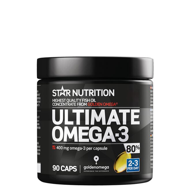 Ultimate Omega-3 80% 90 kapsler - Omega-3 - JK-Shop