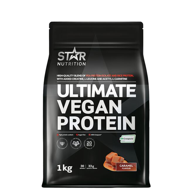 Ultimate Vegan Protein 1 kg - Vegansk proteinpulver - JK-Shop