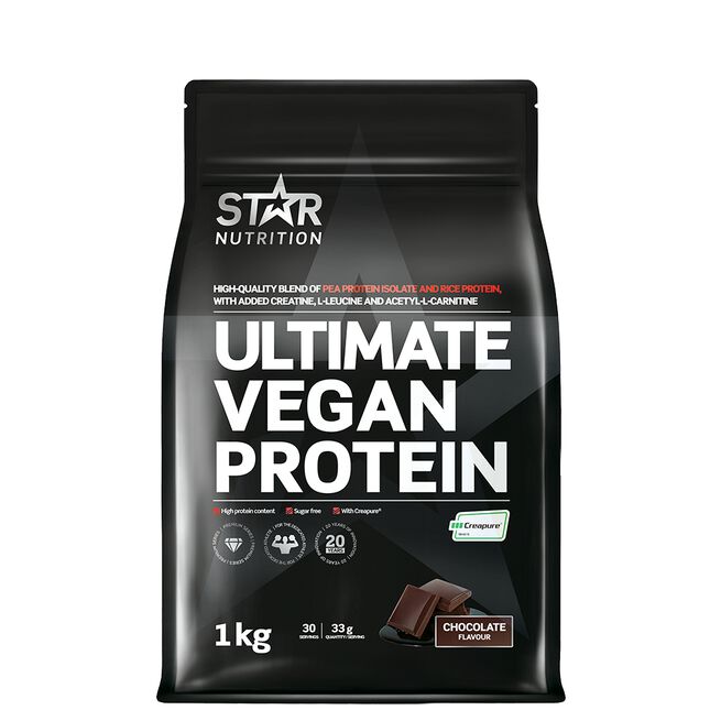 Ultimate Vegan Protein 1 kg - Vegansk proteinpulver - JK-Shop