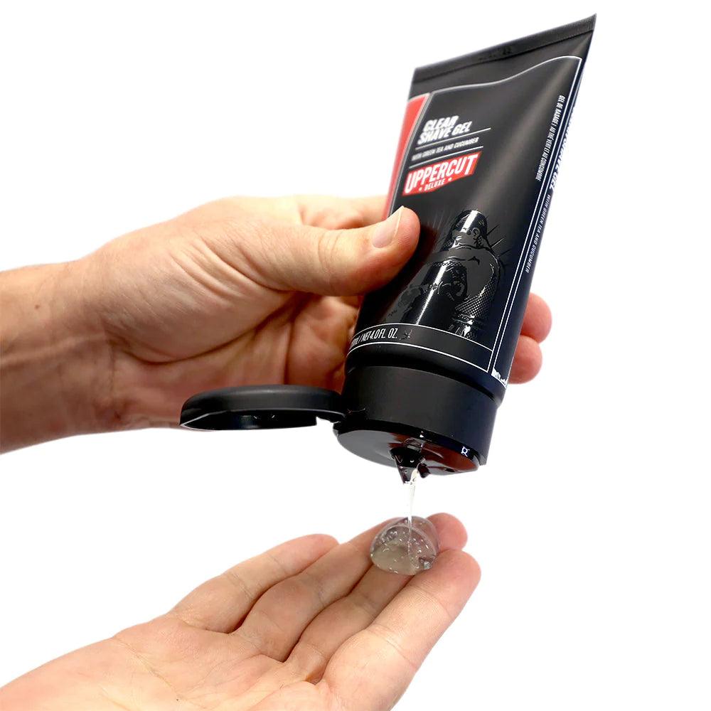 Uppercut Deluxe Clear Shave Gel-Barberkrem-JKSHOP