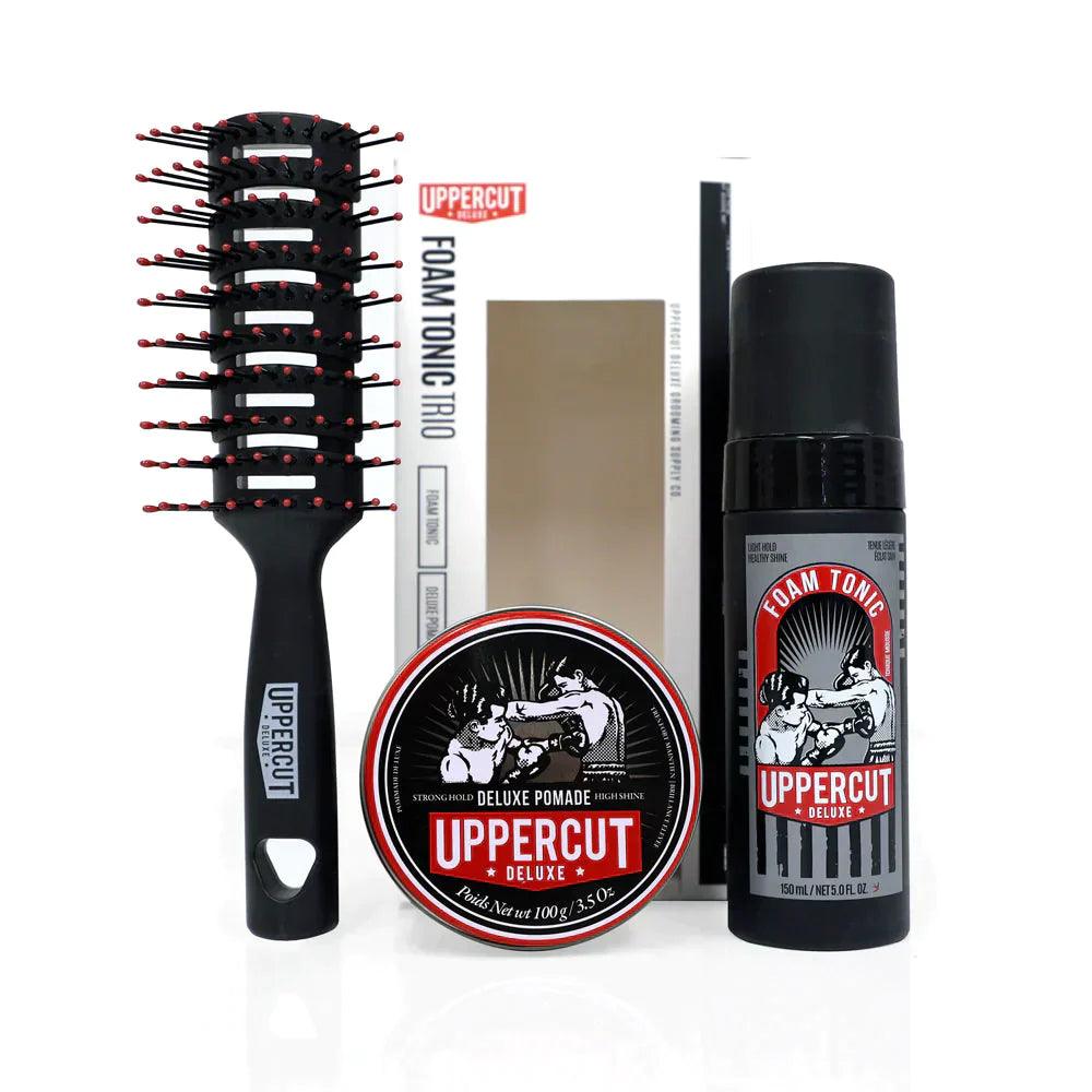 Uppercut Deluxe Foam Tonic Trio-Hårstylingsett-JKSHOP
