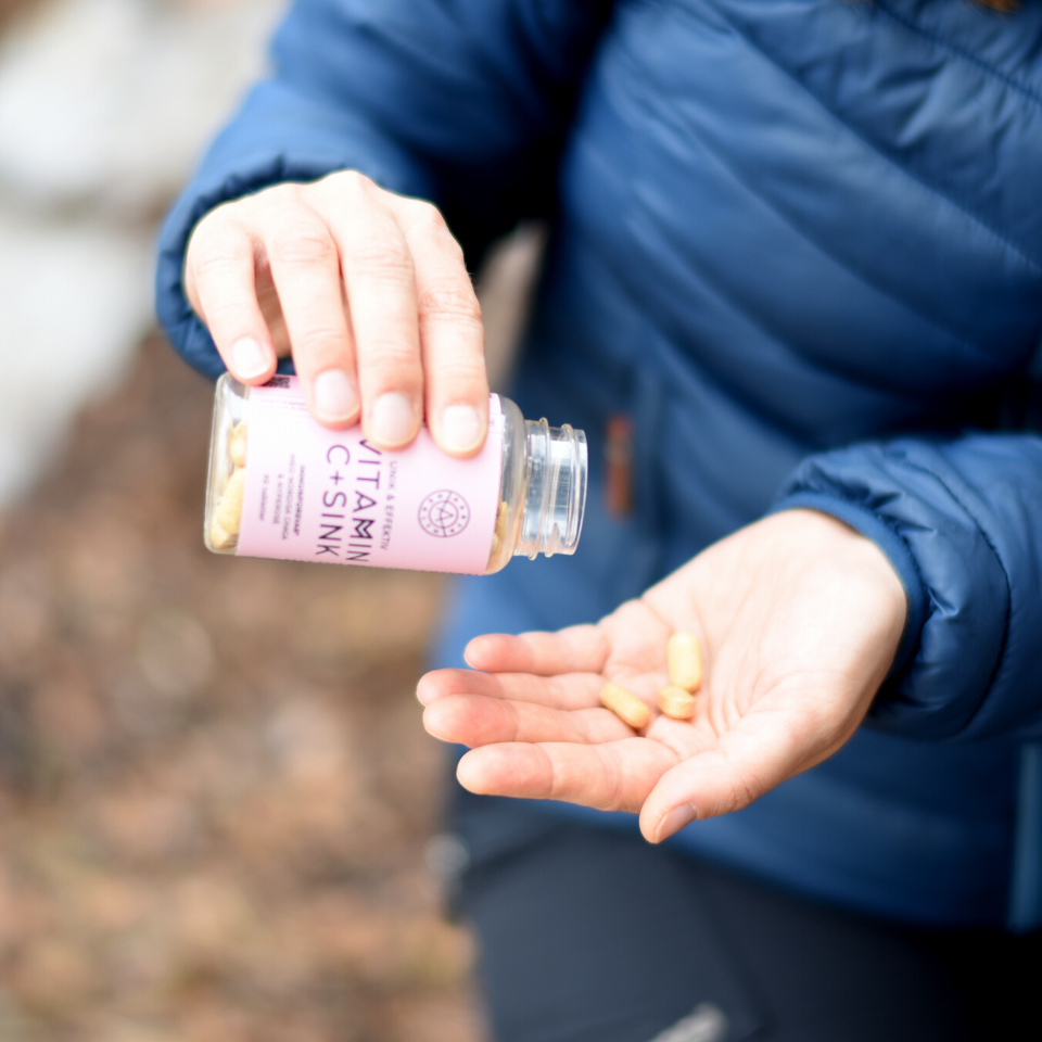 VITAMIN C 500, SINK & CHAGA - Vitaminer og kosttilskudd - JK-Shop