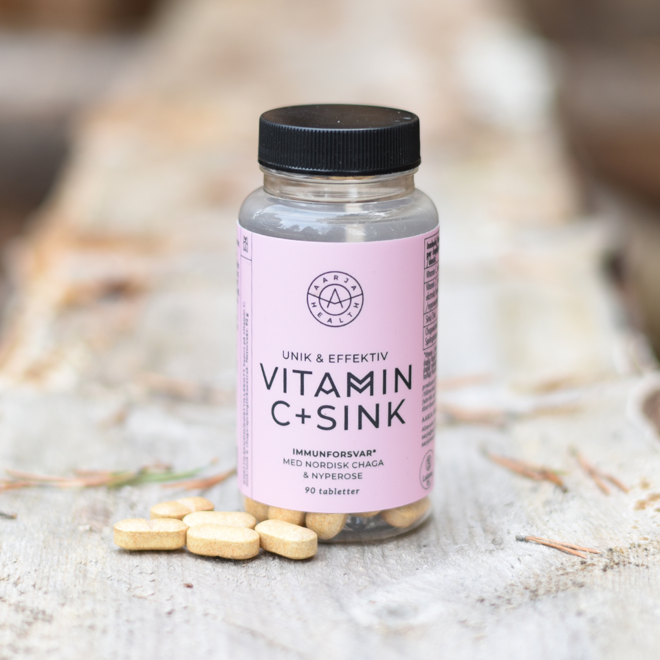 VITAMIN C 500, SINK & CHAGA - Vitaminer og kosttilskudd - JK-Shop