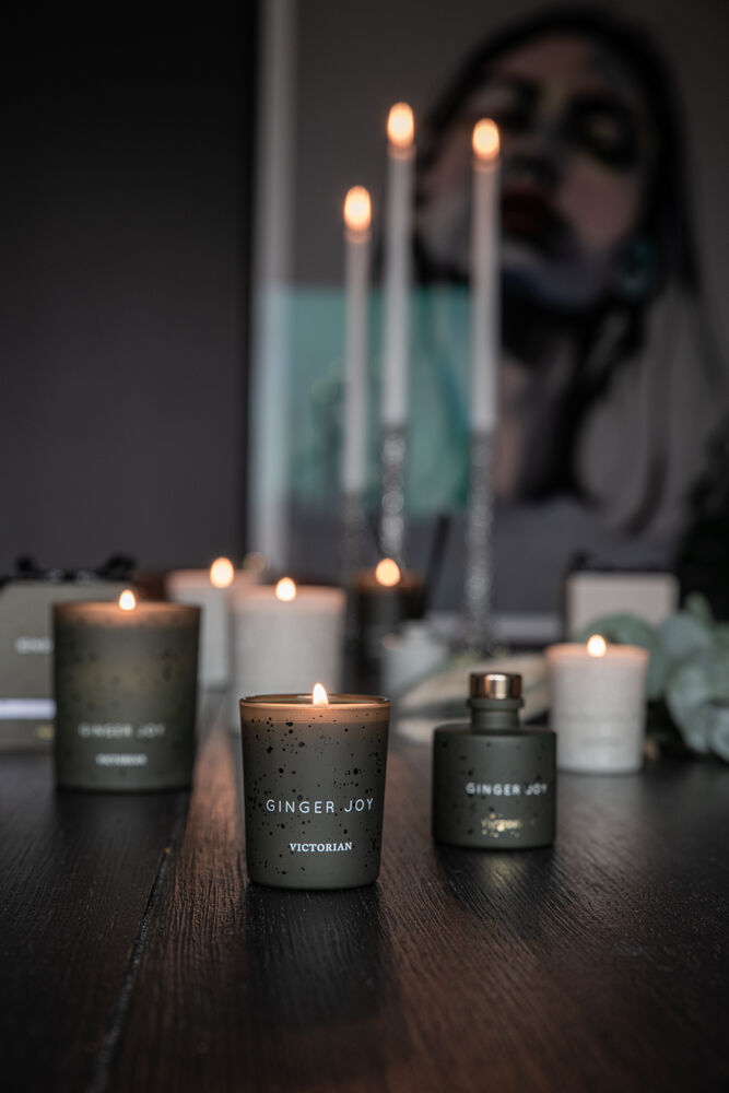 Victorian Duftlys og Diffuser Ginger Joy - Duftlys - JK-Shop