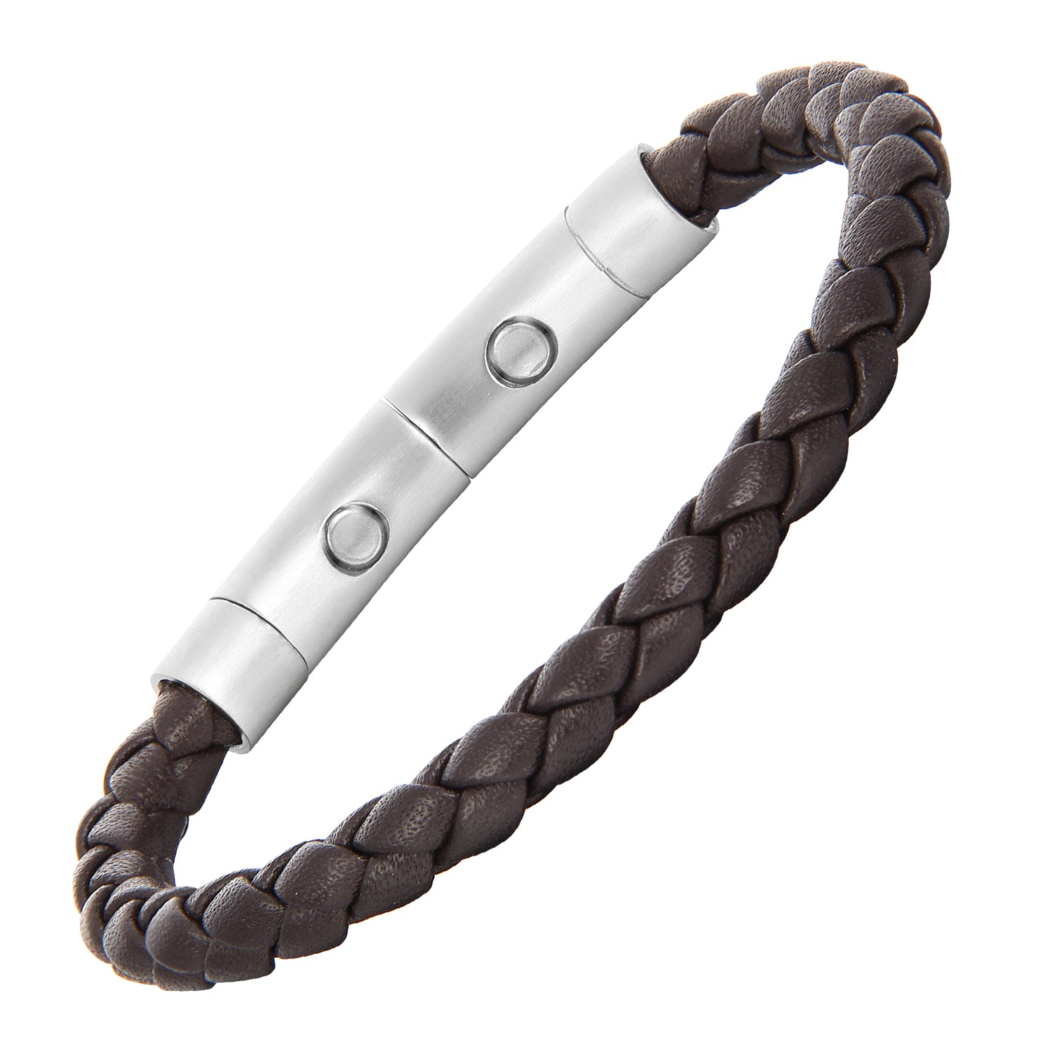 Vintage Magnetico - Minimalistisk Lærarmbånd - Armbånd - JK-Shop