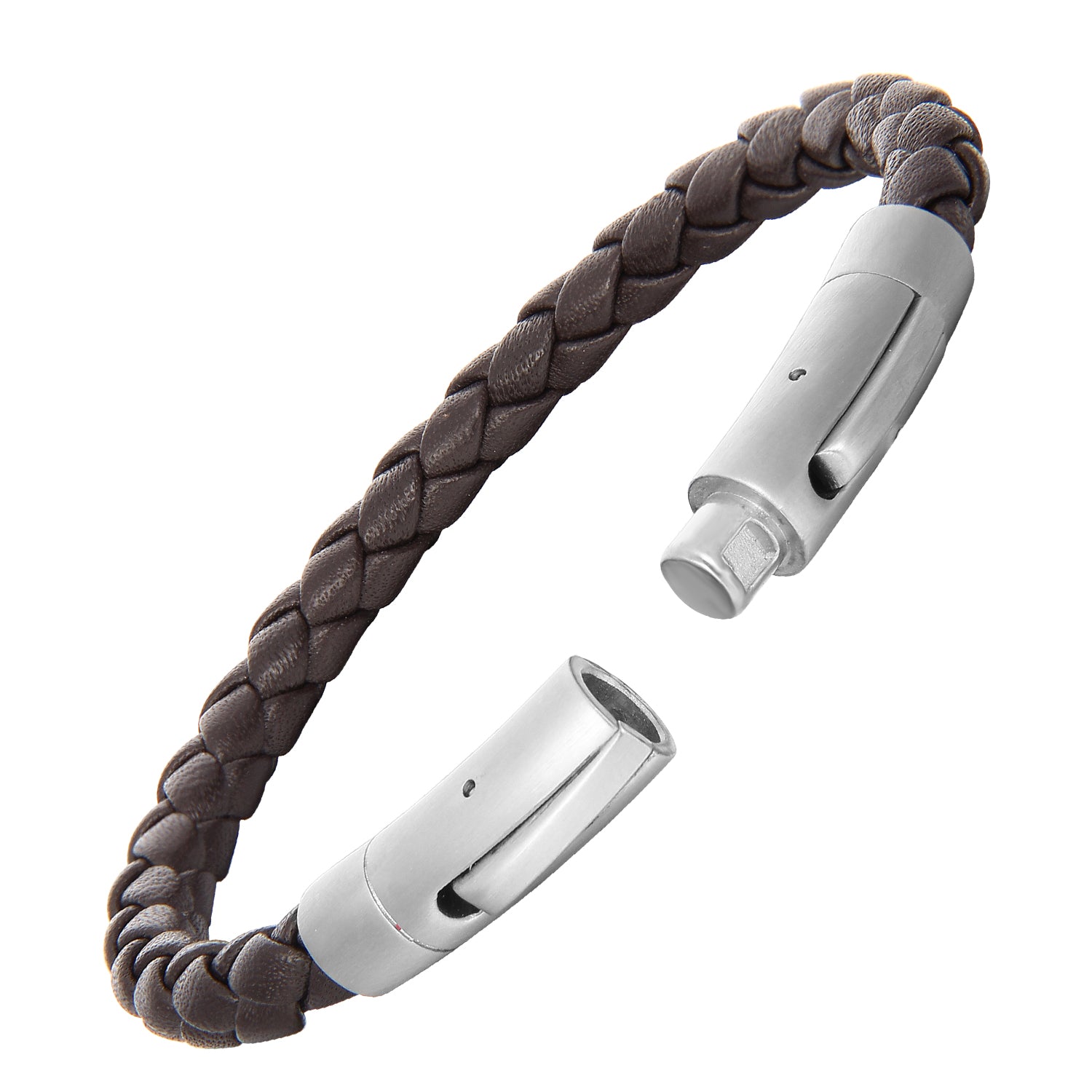 Vintage Magnetico - Minimalistisk Lærarmbånd - Armbånd - JK-Shop