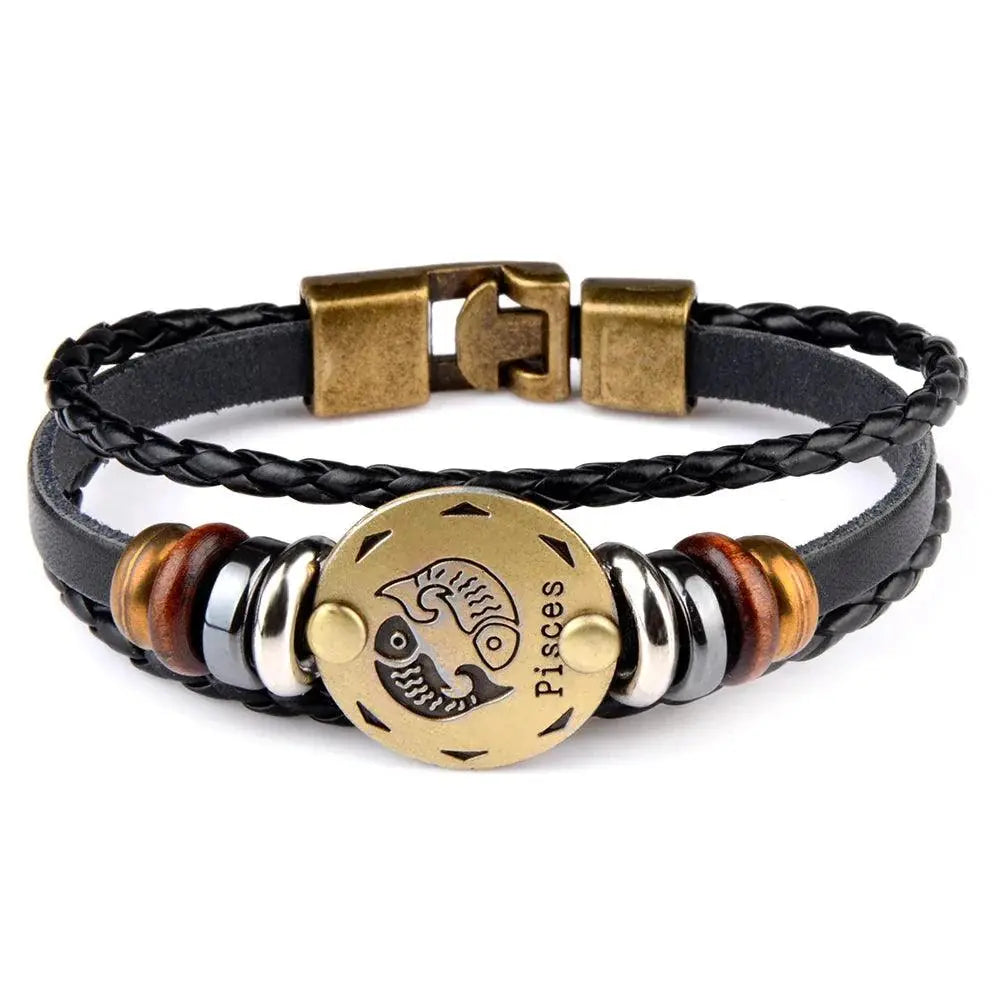 Vintage Stjernetegn Armbånd-Armbånd-JKSHOP