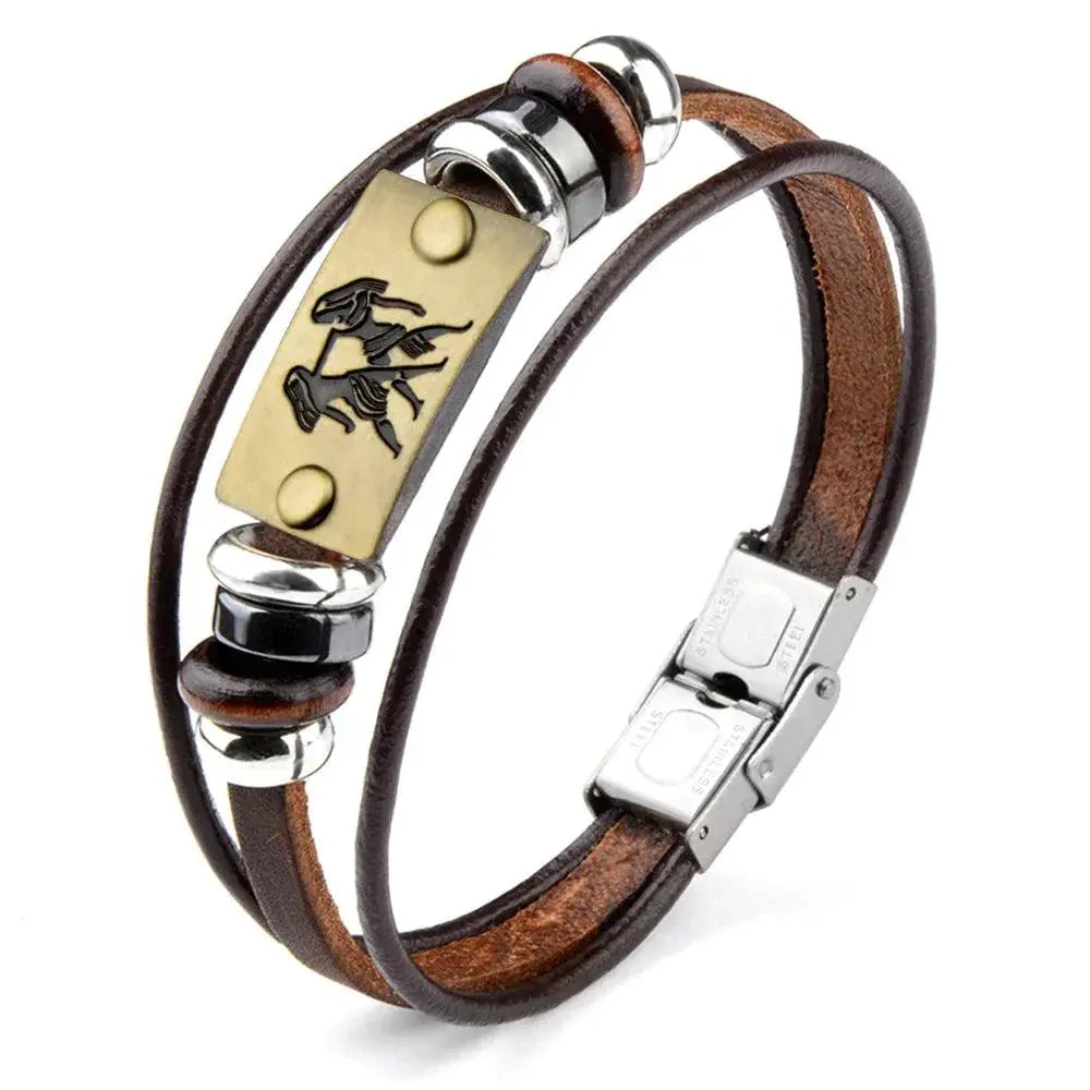 Vintage Stjernetegn Armbånd-Armbånd-JKSHOP