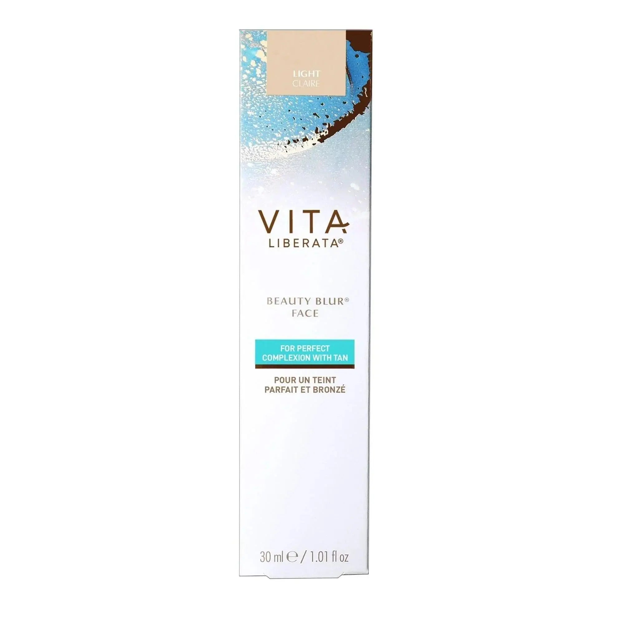 Vita Liberata Beauty Blur Face With Tan Light 30 ml-Farget dagkrem-JKSHOP