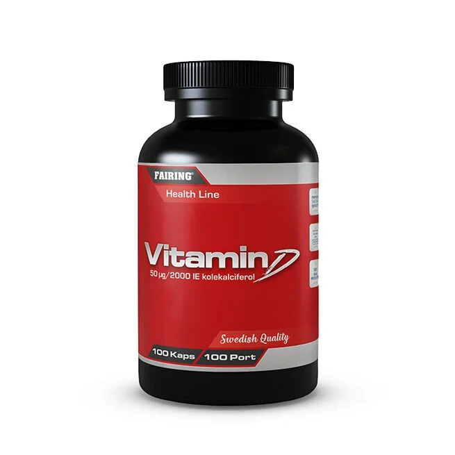 Vitamin D, 100 caps - Vitaminer & kosttilskudd - JK-Shop