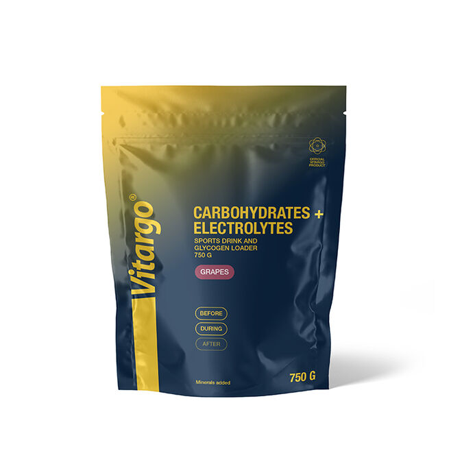 Vitargo Electrolytes 750G, Grapes - Raske Karbohydrater - JK-Shop