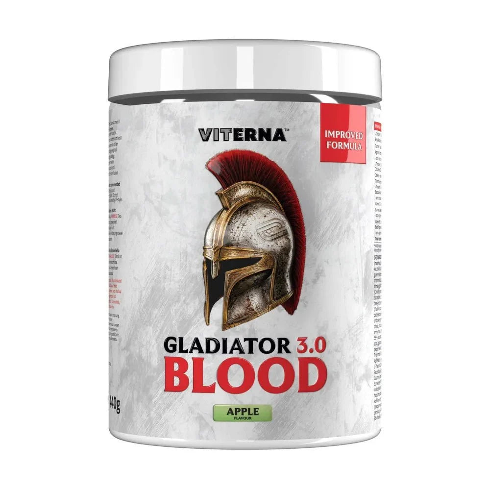 Viterna Gladiator Blood 3.0, 440g - PWO med Koffein - JK-Shop