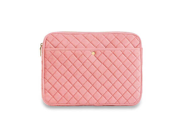 Fan Palm Laptop Sleeve- Rose Velvet-Tilbehør-JKSHOP